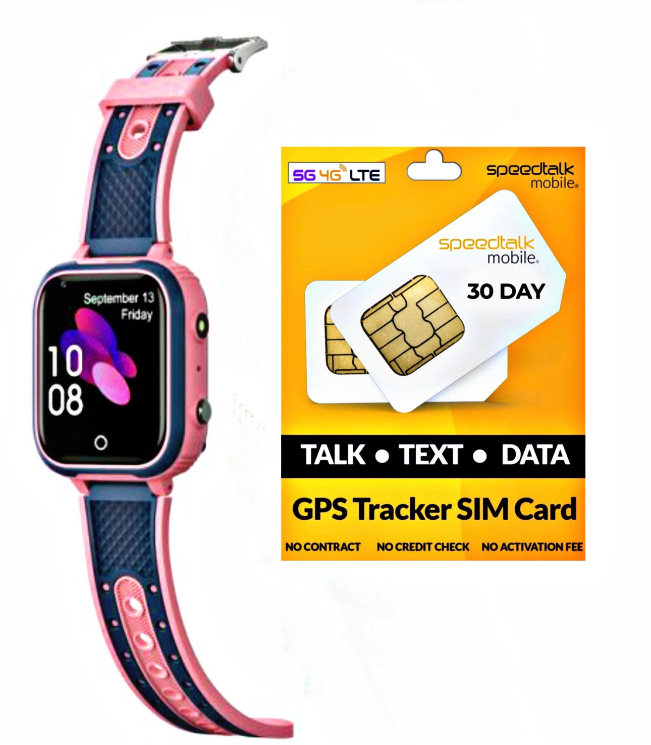 Kids Limited Edition Barbie Pink Calming Kit-GPS Tracker-Cellular Calling-Texting