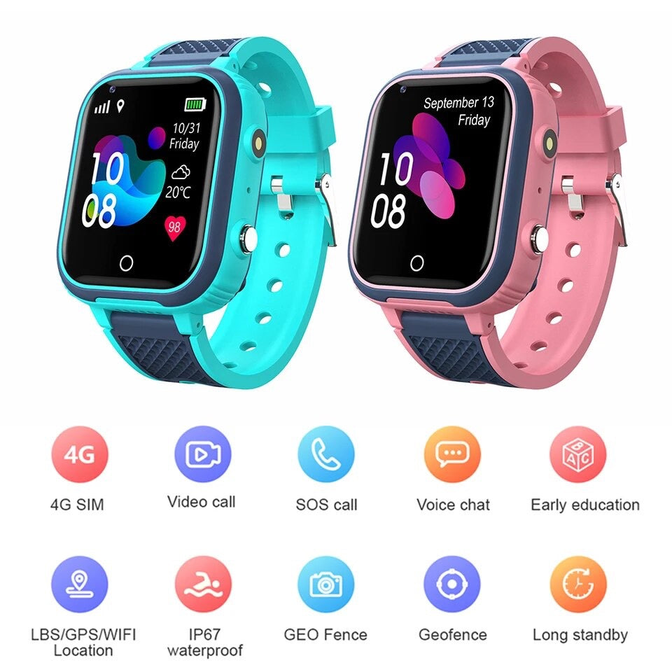 Kids Blue Calming Kit-GPS Tracker-Cellular Calling-Texting